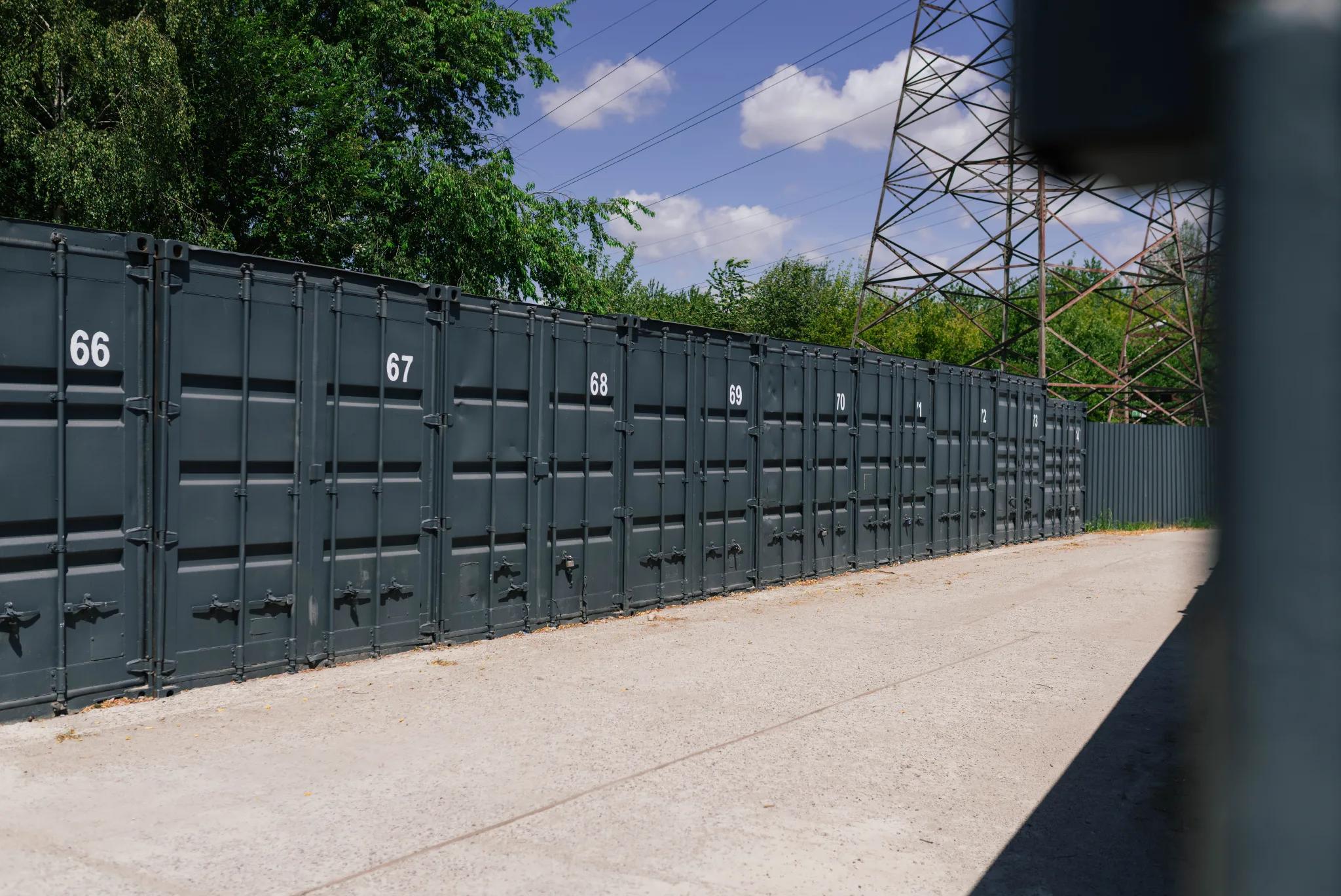 Kontenery morskie do wynajęcia w Celtic Self Storage